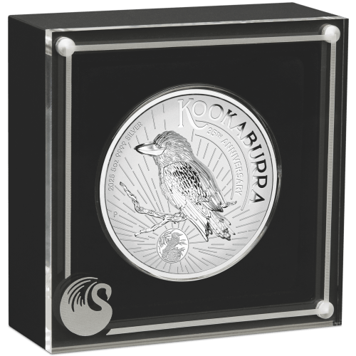 5 oz 2025 Australian Kookaburra High Relief Incused Silver Coin | Perth Mint