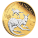 2 oz 2025 Australian Kangaroo Reverse Gilded Proof Silver Coin | Perth Mint