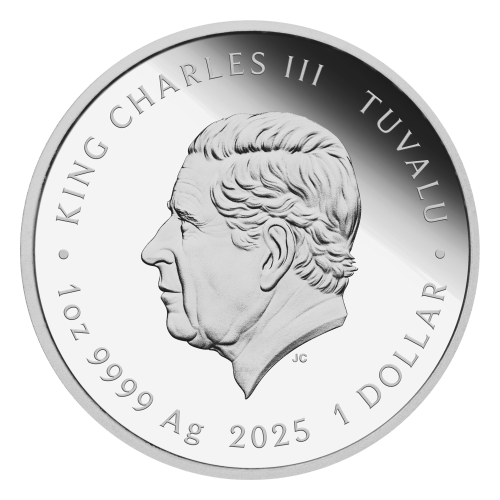 1 oz 2025 Jimi Hendrix Colourized Proof Silver Coin | Perth Mint