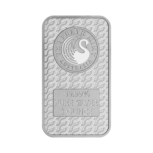 1 oz Lunar Year of the Dragon Silver Bar | Perth Mint | Silver