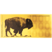1 gram Natural Treasure: American Bison Gold Note | Aurum