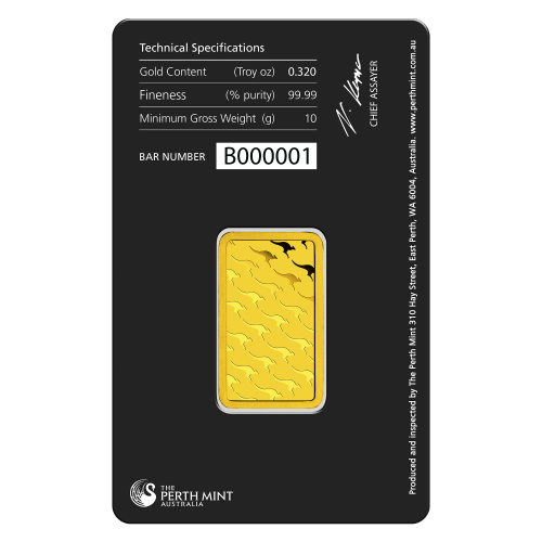 10 gram Gold Bar | Perth Mint