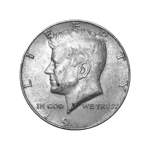 Random Year Kennedy Half Dollar 40% Pure Silver Coin | United States Mint