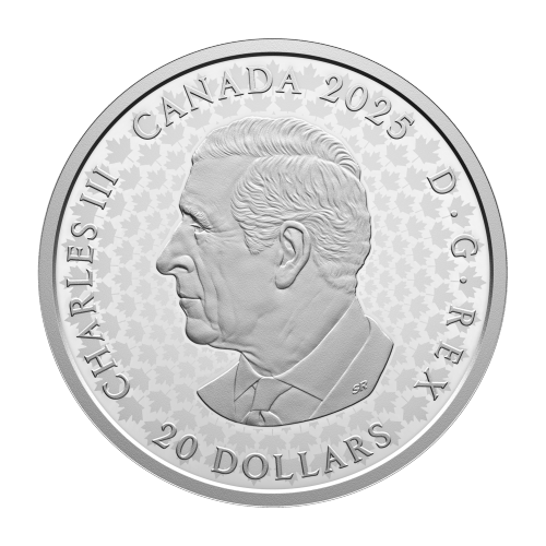 1 oz 2025 Great Hunters: Grey Wolf Ultra High Relief Silver Coin | Royal Canadian Mint