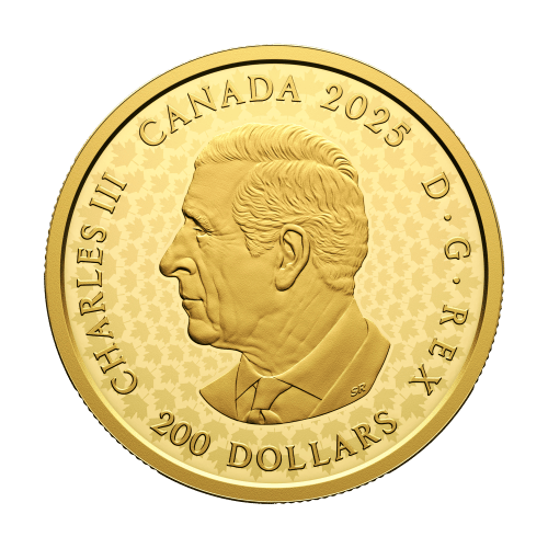 1 oz 2025 Great Hunters: Grey Wolf Ultra High Relief Gold Coin | Royal Canadian Mint