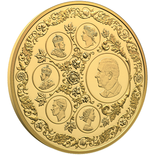 5 oz 2025 Legacy of the Crown Proof Gold Coin | Royal Canadian Mint