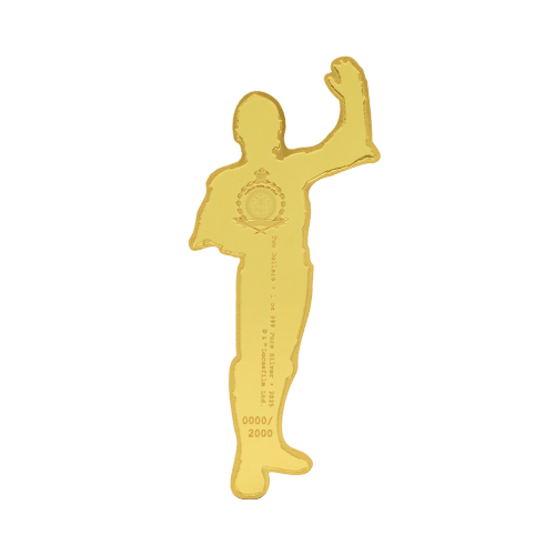 1 oz 2025 Star Wars Droids Series: C-3PO Shaped Silver Coin | Agoro by New Zealand Mint