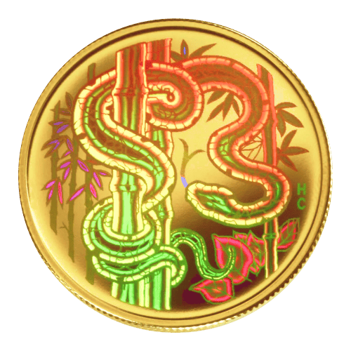 Random Year 18 kt Hologram Gold Coin | Royal Canadian Mint