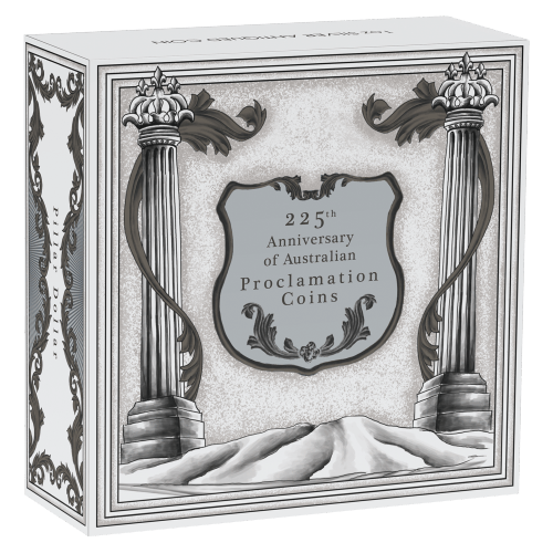 1 oz 2025 225th Anniversary of Australian Proclamation Coins Antiqued Silver Coin | Perth Mint