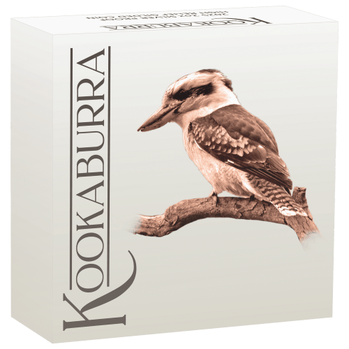 2 oz 2025 Australian Kookaburra High Relief Gilded Silver Coin | Perth Mint
