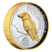 2 oz 2025 Australian Kookaburra High Relief Gilded Silver Coin | Perth Mint