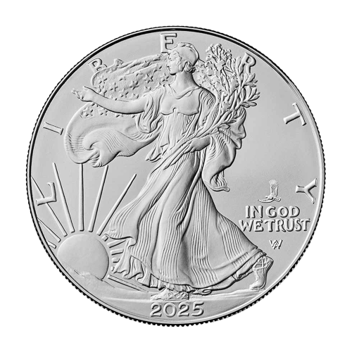 1 oz 2025 American Eagle with Eagle Privy Mark Silver Coin | United States Mint
