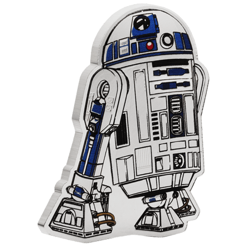 純銀 1オンス スターウォーズ R2-D2 R2-D2 1oz Silver Coin by New
