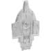 3 oz 2025 Star Trek Ships Series: U.S.S. Defiant Shaped Silver Coin | Agoro by New Zealand Mint