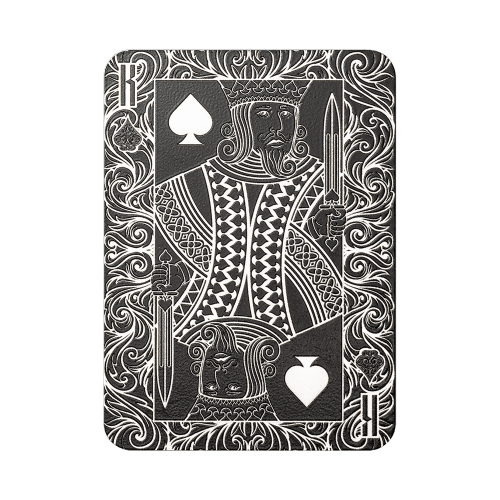 1 oz 2025 King of Spades Card Shaped Silver Coin | PAMP Suisse