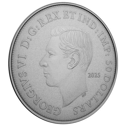 5 oz 2025 Emanuel Hahn's Original Sketch: Royal Visit Antiqued Silver Coin | Royal Canadian Mint