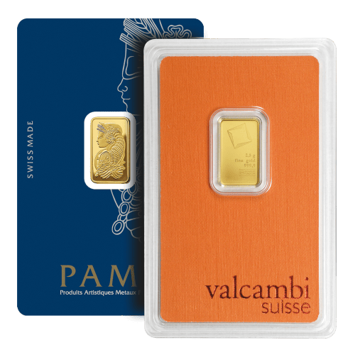 2.5 gram Our Choice Gold Bar | LBMA Approved