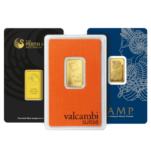5 gram Our Choice Gold Bar | LBMA Approved
