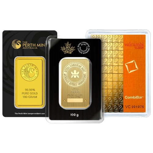 100 gram Our Choice Gold Bar | LBMA Approved