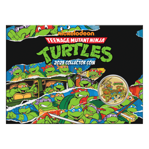 $1 2025 Teenage Mutant Ninja Turtles Collector Coin in Card | Perth Mint