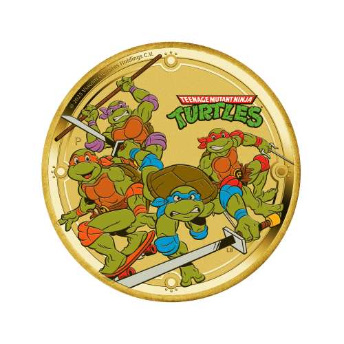 $1 2025 Teenage Mutant Ninja Turtles Collector Coin in Card | Perth Mint