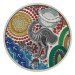 2 oz 2025 Australian Emu Utingat Colourized Antiqued Silver Coin | Perth Mint