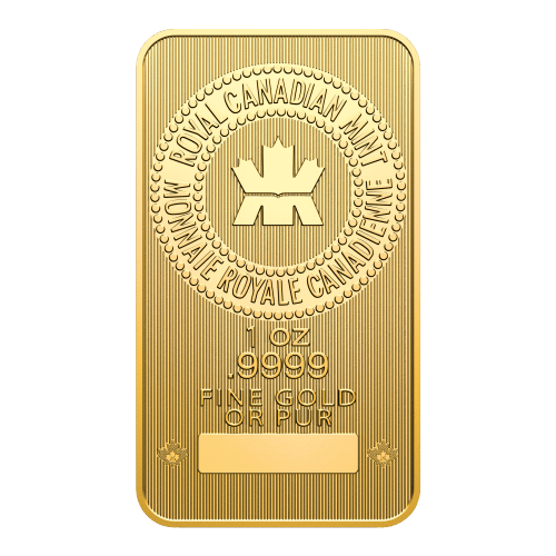 1 oz 2025 Proudly Canadian Special Edition Gold Bar | Royal Canadian Mint