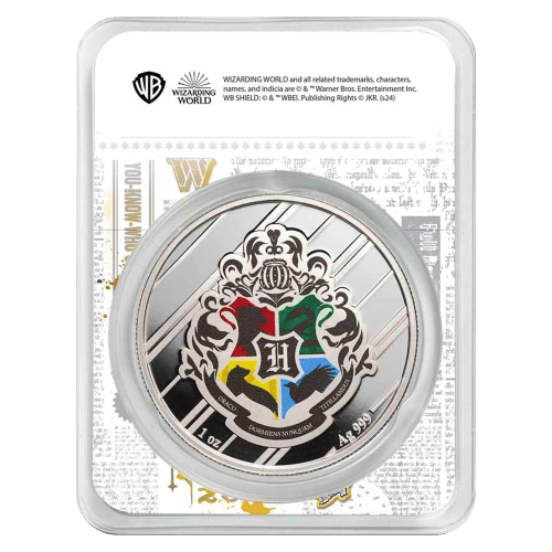 1 oz Harry Potter Houses: Gryffindor Colourized Silver Coin | PAMP Suisse