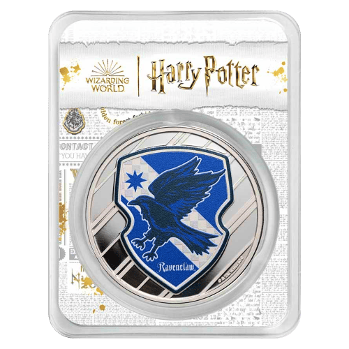 1 oz Harry Potter Houses: Ravenclaw Colourized Silver Coin | PAMP Suisse