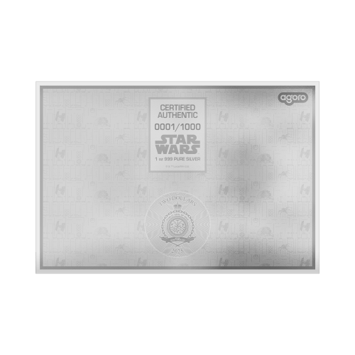 1 oz 2025 Star Wars Blueprint Series: X-Wing Silver Foil | Agoro by New Zealand Mint