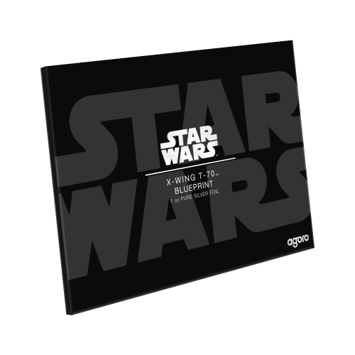 1 oz 2025 Star Wars Blueprint Series: X-Wing Silver Foil | Agoro by New Zealand Mint
