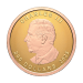 1 oz 2025 Ultra High Relief Maple Leaf Rose Gold Plated Reverse Proof Gold Coin | Royal Canadian Mint