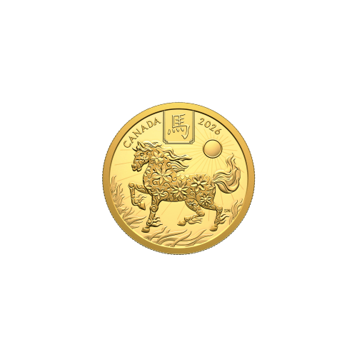 2026 Lunar Year of The Horse Proof Gold Coin | Royal Canadian Mint