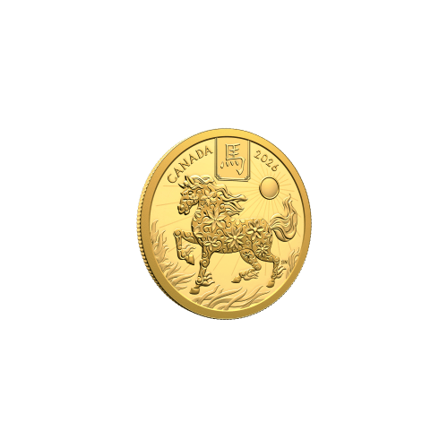 2026 Lunar Year of The Horse Proof Gold Coin | Royal Canadian Mint