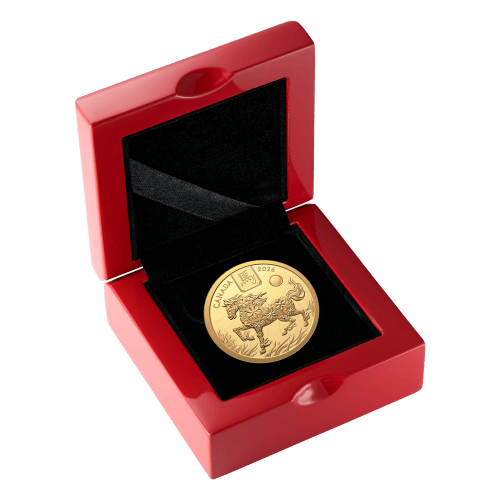 2026 Lunar Year of The Horse Proof Gold Coin | Royal Canadian Mint