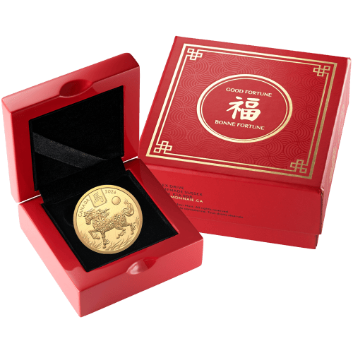 2026 Lunar Year of The Horse Proof Gold Coin | Royal Canadian Mint
