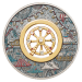 2 oz 2025 Ferris Wheel Colourized Antiqued Silver Coin | Perth Mint