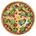 2 oz 2025 Teenage Mutant Ninja Turtles Pizza Colourized Silver Coin | Perth Mint