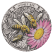 2 oz 2025 Australian Honey Bee Colourized Antiqued Silver Coin | Perth Mint