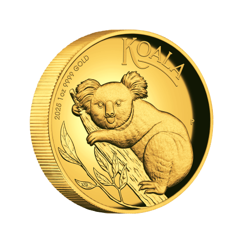 1 oz 2025 Australian Koala High Relief Proof Gold Coin | Perth Mint