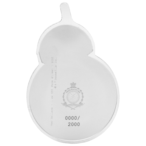 1 oz 2025 Star Wars Droids Series: BB-8 Shaped Silver Coin | Agoro by New Zealand Mint