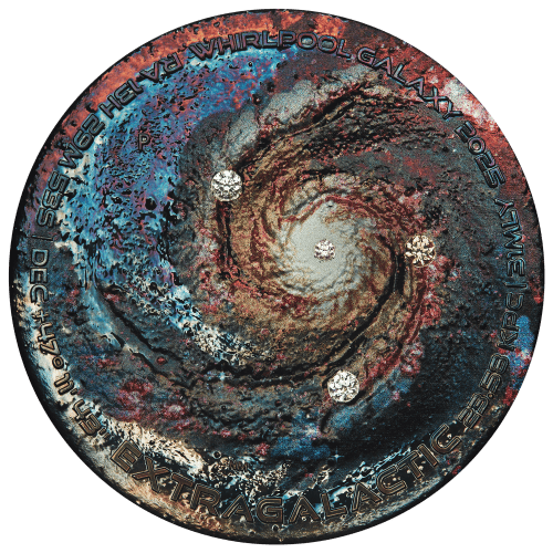 5 oz 2025 Extragalactic Patinaed Coloured Silver Coin | Perth Mint