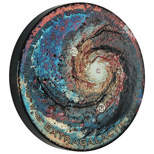 5 oz 2025 Extragalactic Patinaed Coloured Silver Coin | Perth Mint