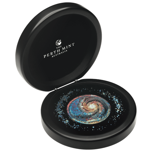 5 oz 2025 Extragalactic Patinaed Coloured Silver Coin | Perth Mint