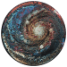 5 oz 2025 Extragalactic Patinaed Coloured Silver Coin | Perth Mint