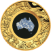 2 oz 2025 Great Southern Land: Blue Lepidolite Proof Gold Coin | Perth Mint