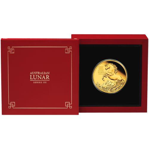1 oz 2026 Lunar Year of the Horse Proof Gold Coin | Perth Mint