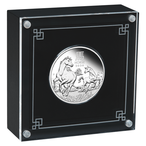 1 oz 2026 Lunar Year of the Horse Proof Silver Coin | Perth Mint