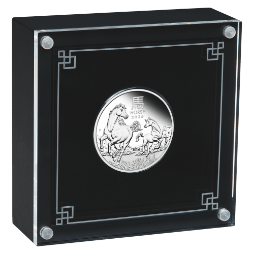 1/2 oz 2026 Lunar Year of the Horse Proof Silver Coin | Perth Mint