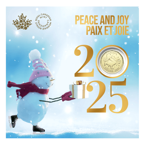 Set of 5 x 2025 Holiday Season Gift Coins | Royal Canadian Mint